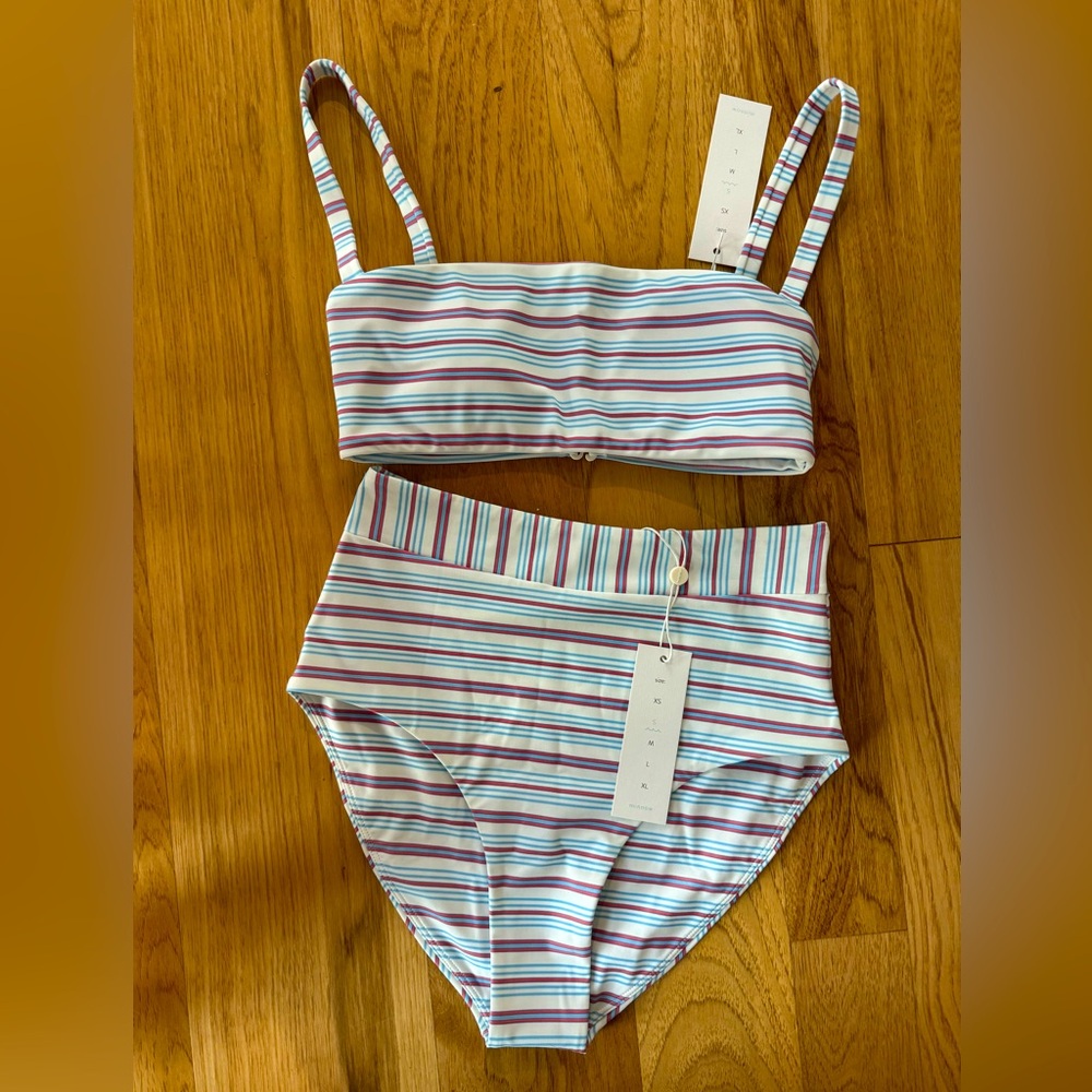 Minnow women’s swim set size Small NWT